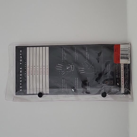 Keystone Youth Left Single Genuine Leather Baseball Softball Glove By Nike - Picture 8 of 10